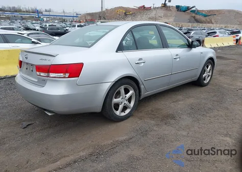 2007 Hyundai Sonata Limited/Se V6 from USA, damaged, VIN 5NPEU46F97H261038